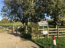 Entrance to Belchford & Fulletby Village Green